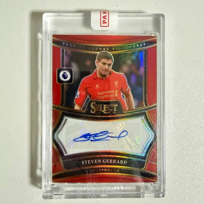 [BUNJANG] Panini Select Steven Gerrard Liverpool FC Card / 파니니 셀렉트 스티븐 제라드 리버풀 FC 카드