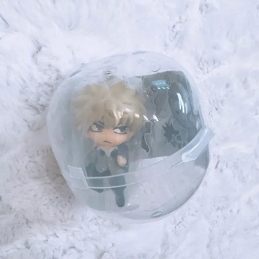 [BUNJANG] My Hero Academia Depofigure Bakugo Uniform Keychain (Sealed) / 캡슐미개봉) 나히아 데포피그 바쿠고 교복바쿠고 키링