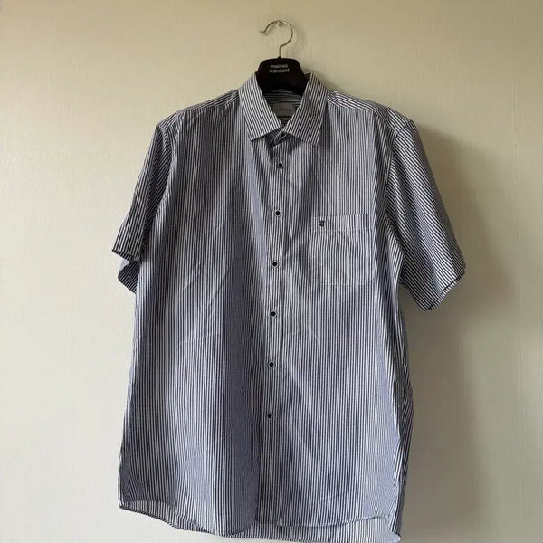 [BUNJANG] YEZAC Stripe Short-Sleeve Shirt / YEZAC스트라이프반팔셔츠