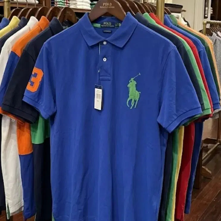 [BUNJANG] Polo Ralph Lauren Big Pony Logo Polo Shirt / 폴로 신형 빅포니 카라티