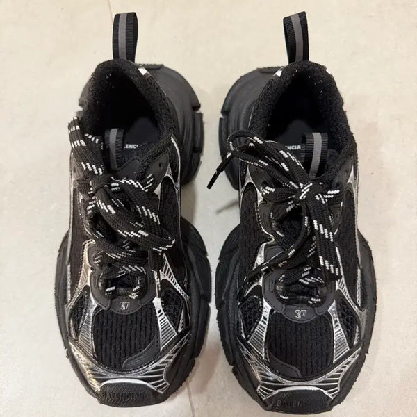 [BUNJANG] Balenciaga 3XL All Black Women's Sneakers / 발렌시아가 3xl 올블랙 37