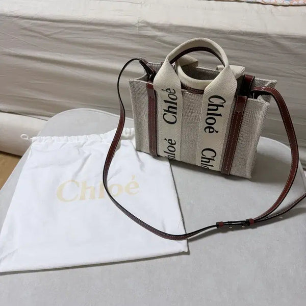 [BUNJANG] Chloé Woody Tote Bag Inner Bag / 끌로에