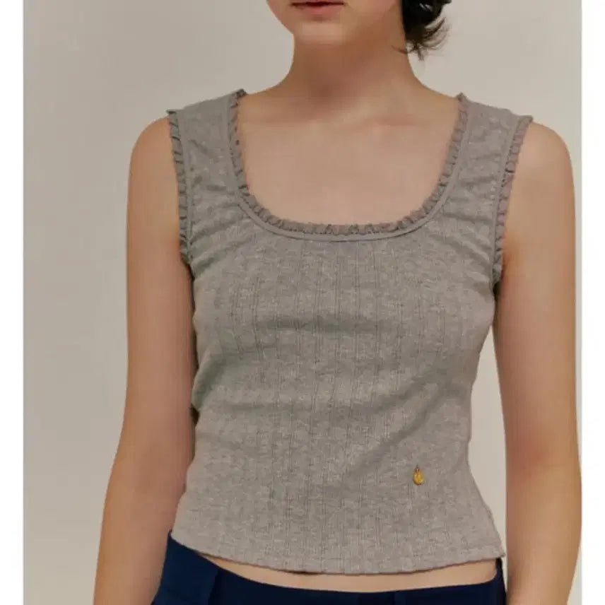 [BUNJANG] Overdue Flare Mini Lace Camisole / 오버듀플레어 mini lace 나시