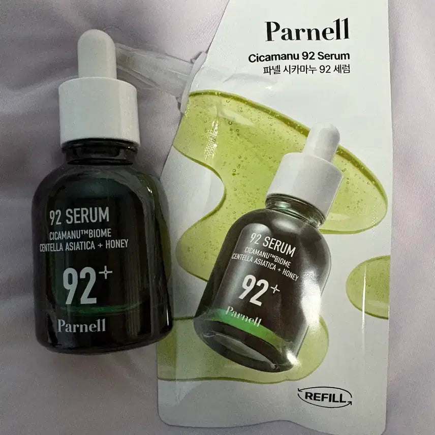 [BUNJANG] Parnell Cicamanu 92 Serum Set with Refill / 택포) 파넬 시카마누 92 세럼
