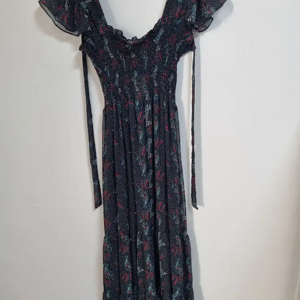 [BUNJANG] Kim's Boutique by Andre Kim Black Dot Chiffon Dress (Size XS/44) / 새상품) XS (44) 앙드레김 킴스부띠끄 블랙 도트 쉬폰 원피스