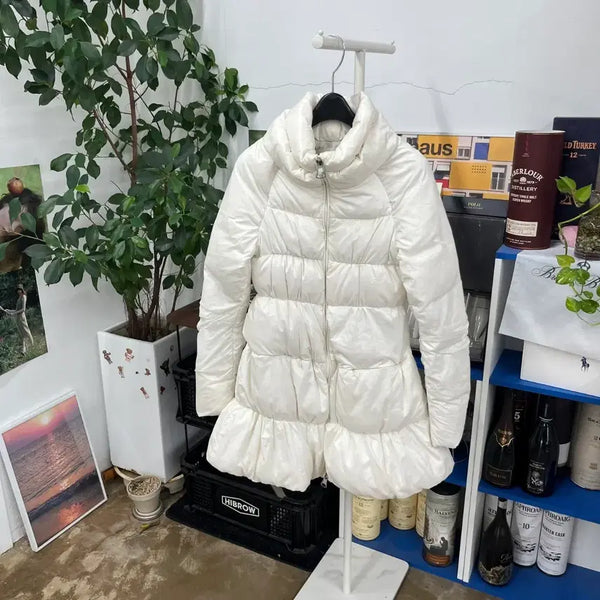 [BUNJANG] Ermanno Scervino Women's Down Padded Jumper Size 38 / 에르마노설비노 우먼 구스다운 패딩점퍼 38