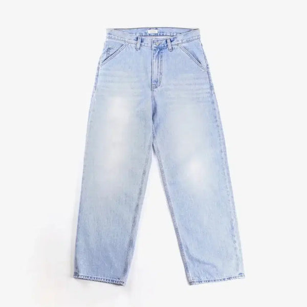 [BUNJANG] Slick and Easy Dobby Pants Washed Indigo 800D / 슬릭앤이지 도비팬츠 워시드 인디고 New 800D