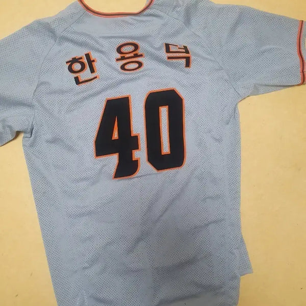 [BUNJANG] Hanwha Eagles Han Yong-duk Manager Uniform Size L / 한화이글스 한용덕감독 유니폼L