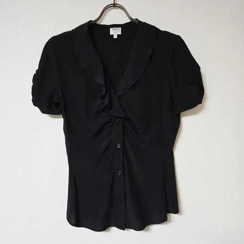 [BUNJANG] Giorgio Armani Collezioni Silk Blouse - Size 40 / 아르마니 꼴레지오니 실크블라우스 40 매장판