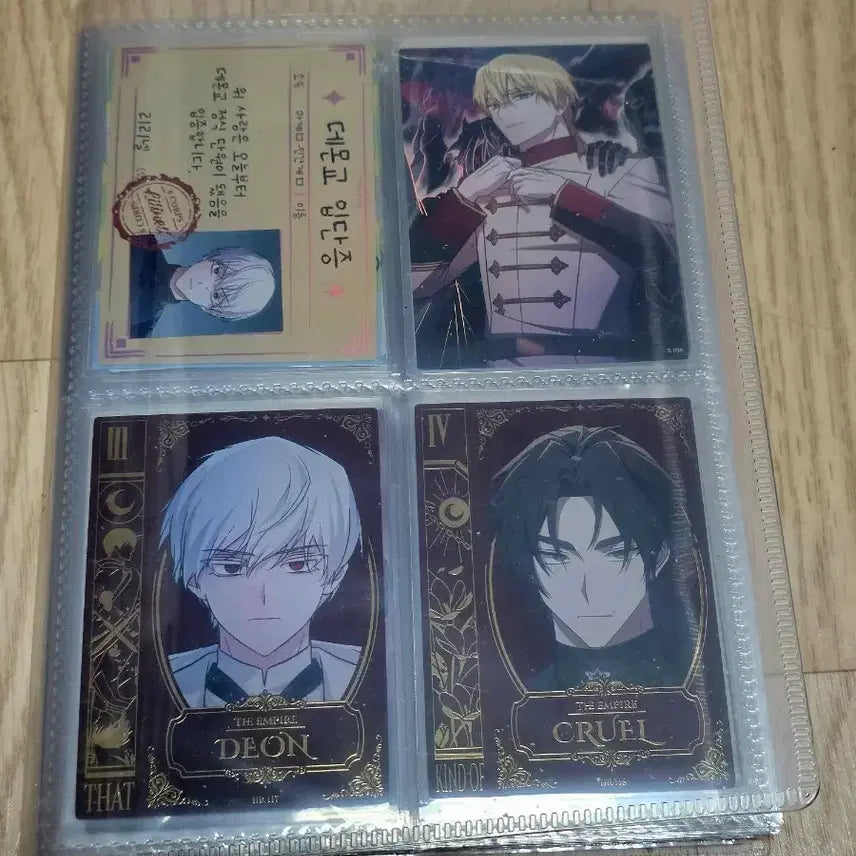 [BUNJANG] Demon Cult Entrance Card Illustration Set / 데몬교 입단증 일러스트 카드