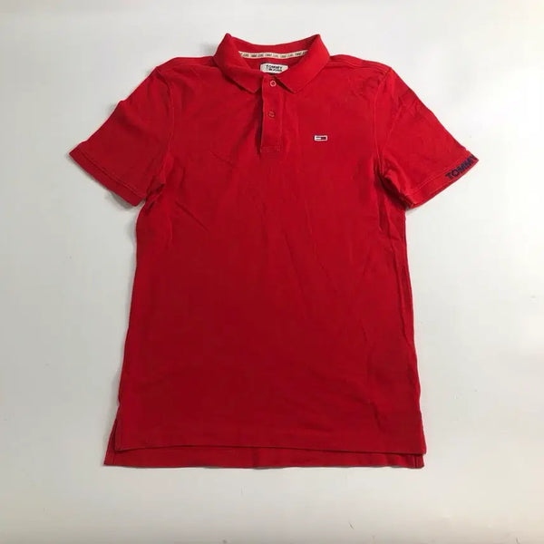 [BUNJANG] Tommy Hilfiger Short Sleeve Polo Shirt / 타미힐피거 반팔 카라티