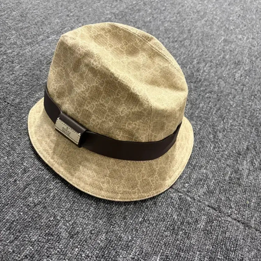 [BUNJANG] Gucci GG Pattern Canvas Bucket Hat / 구찌 GG패턴 캔버스 버킷햇