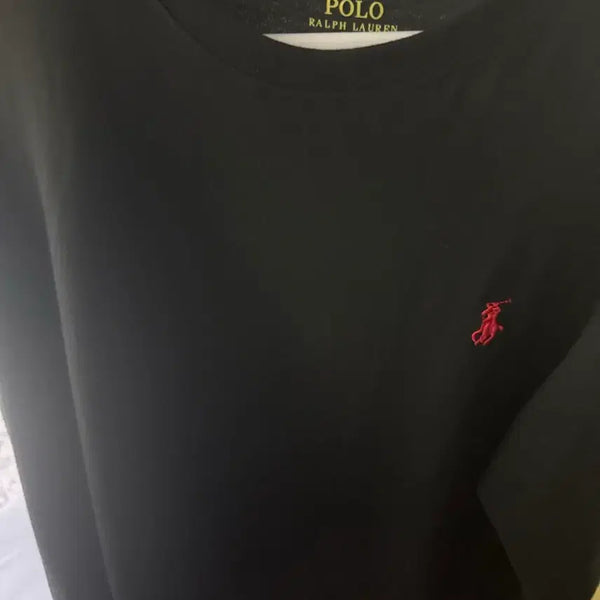 [BUNJANG] Polo Ralph Lauren Black Short Sleeve T-Shirt / 폴로 랄프로렌 블랙 반팔 티셔츠