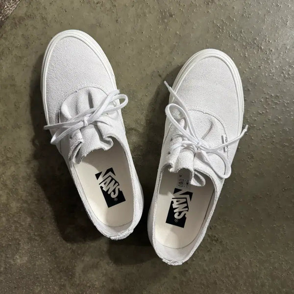 [BUNJANG] Vans Authentic LX Blanc de Blanc Sneakers / [250] 반스 프리미엄 어센틱 이즈 LX 블랑 데 블랑 VN000EC