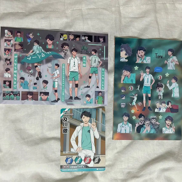 [BUNJANG] Haikyuu Oikawa Sticker Bundle Set / 일괄) 하이큐 오이카와 칼선 스티커 씰스