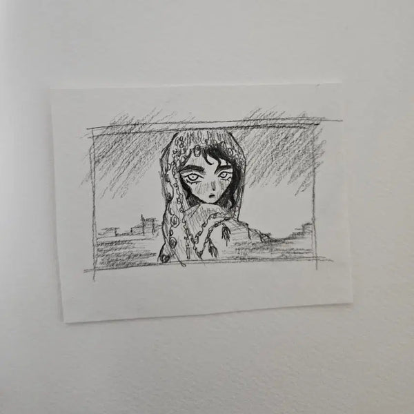 [BUNJANG] Original Drawing Postcard / 스케치 엽서