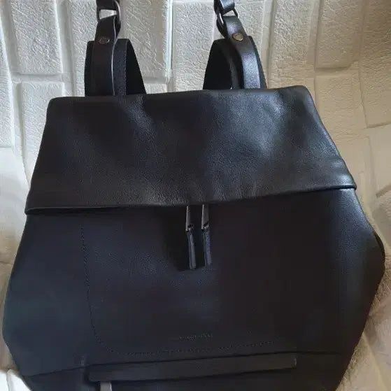 [BUNJANG] Mandarina Duck Genuine Leather Backpack / (정품)만다리나덕가죽백팩