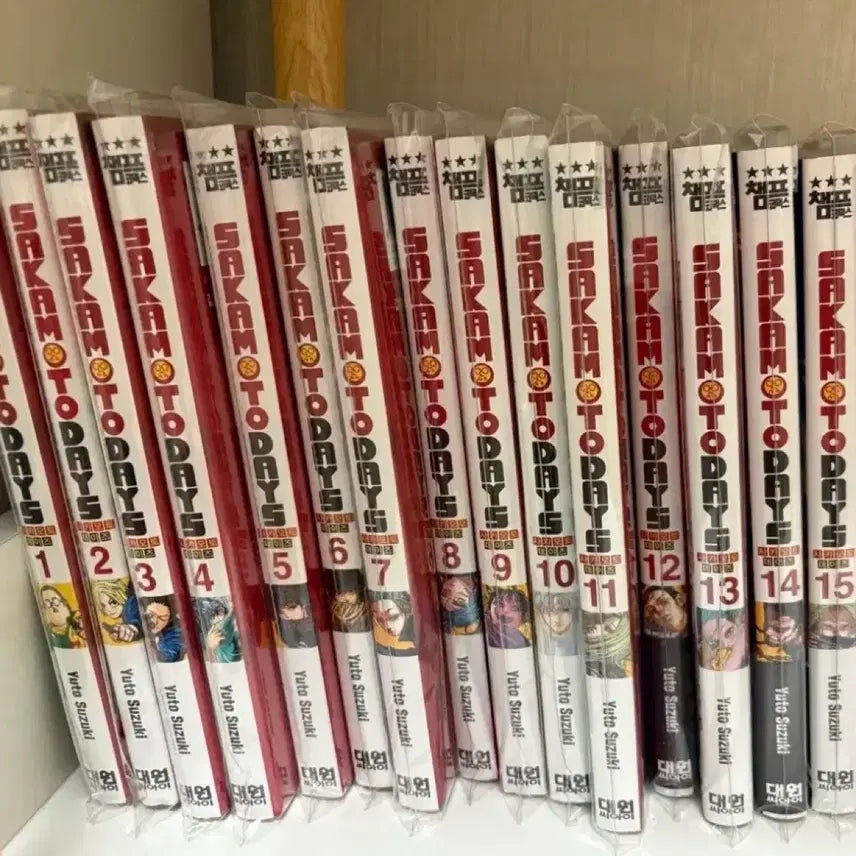 [BUNJANG] Sakamoto Days Manga Volumes 1-15 / 급처) 사카모토 데이즈 사카데이 만화책 1권~ 15권