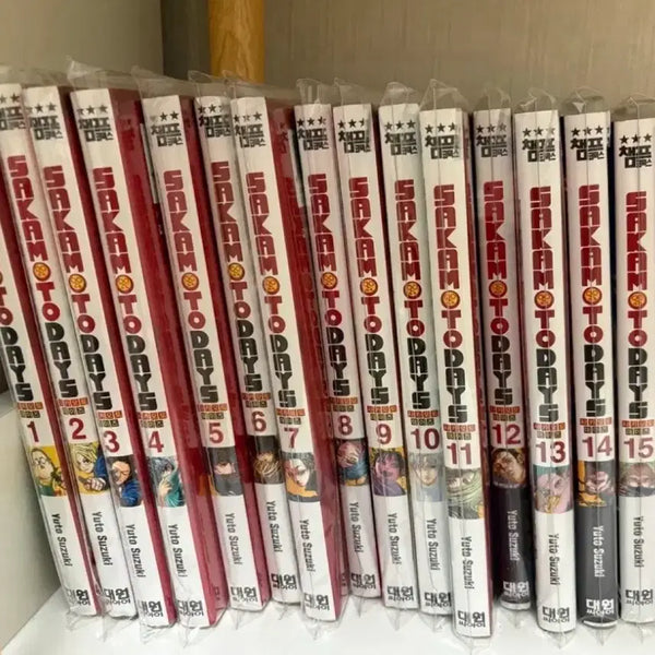 [BUNJANG] Sakamoto Days Manga Volumes 1-15 / 급처) 사카모토 데이즈 사카데이 만화책 1권~ 15권