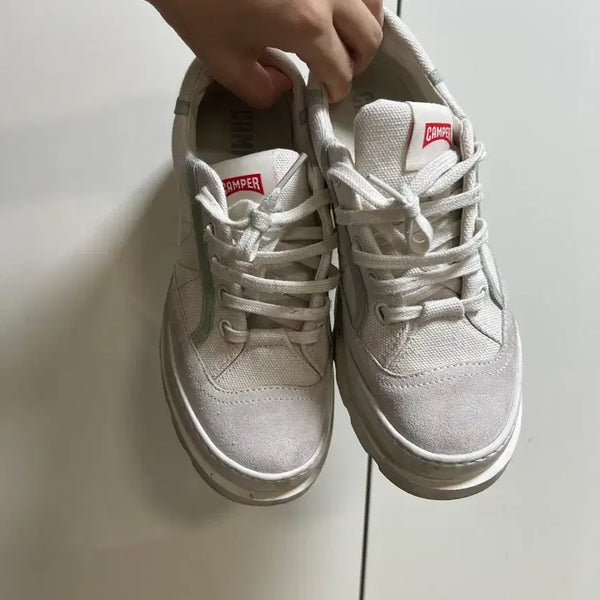 [BUNJANG] Camper White Loafer Sneakers / 캠퍼 스니커즈 화이트 로퍼