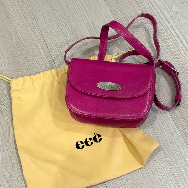 [BUNJANG] Eee Vivian Mini Bag Fuchsia Pink / 이이에 eee 비비 미니백 푸시아 핑크 (급처)