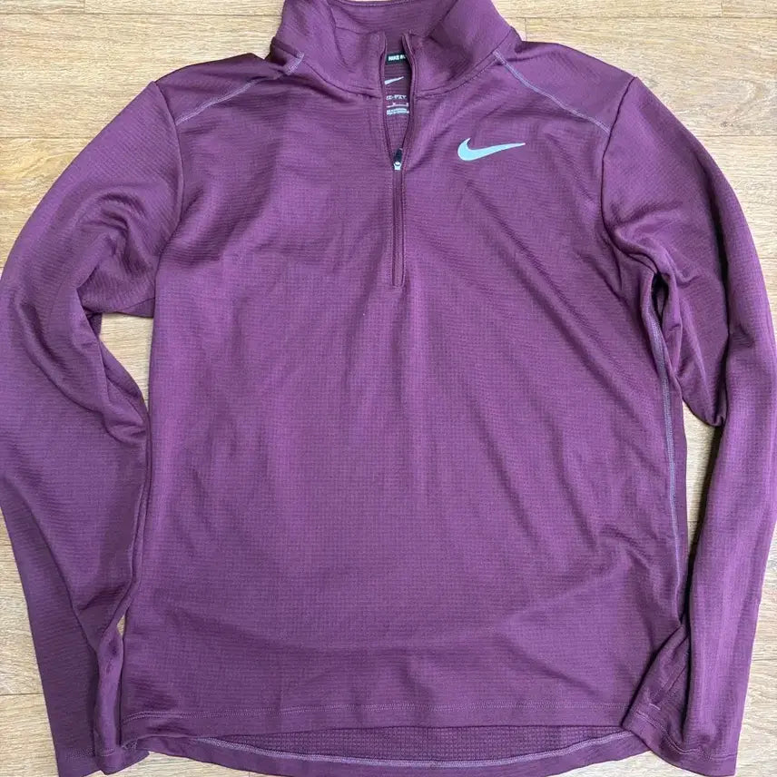 [BUNJANG] Nike Running Pacer Half-Zip Maroon (M/100) / 나이키 러닝 페이서 반집업 마룬 M(100)