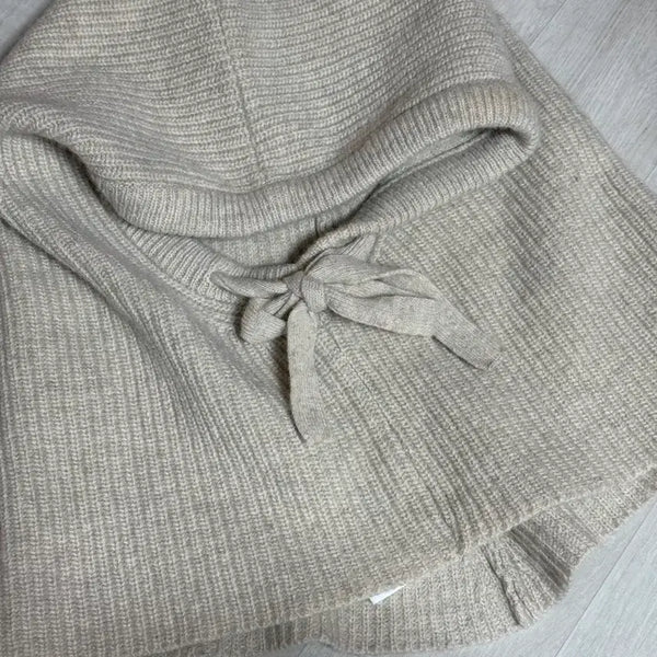[BUNJANG] Knit Balaclava - Beige / 바라클라바