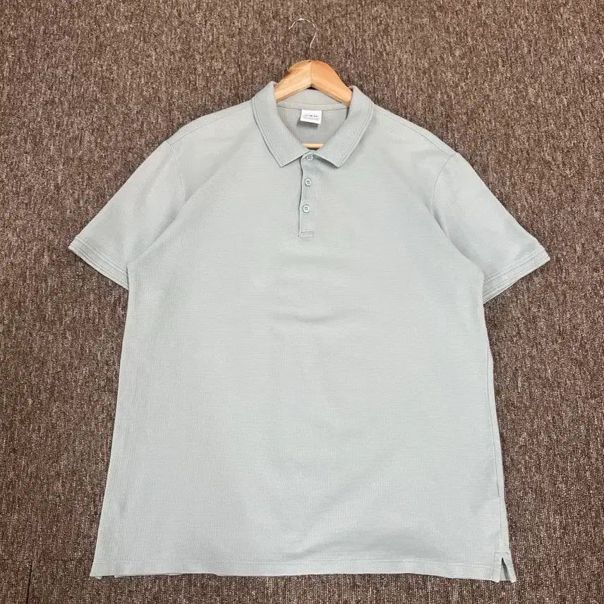 [BUNJANG] ZARA Cool Tone Short Sleeve Polo Shirt XL / 자라 ZARA 쿨톤 반팔 카라티 XL