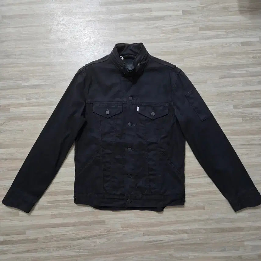 [BUNJANG] Levi's Black Denim Jacket / 95) 리바이스 블랙 데님 자켓