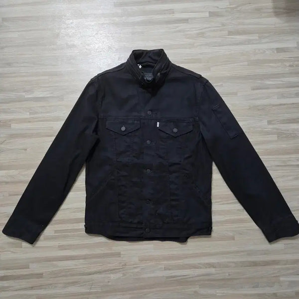 [BUNJANG] Levi's Black Denim Jacket / 95) 리바이스 블랙 데님 자켓