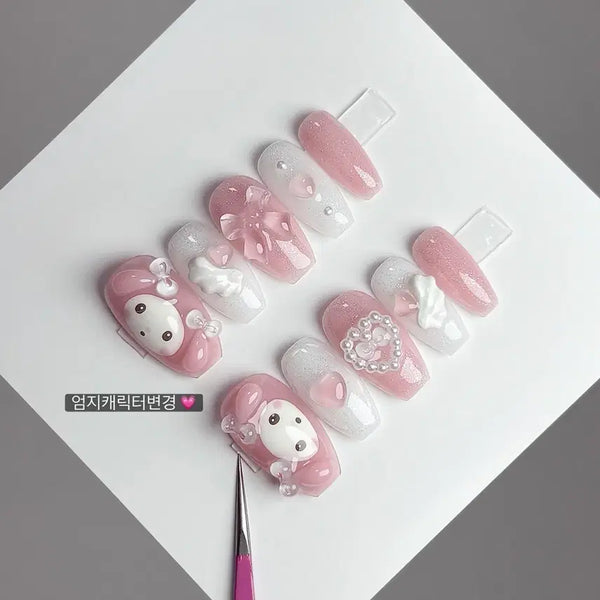 [BUNJANG] Custom Handmade Nail Tips / 주문제작 수제네일팁