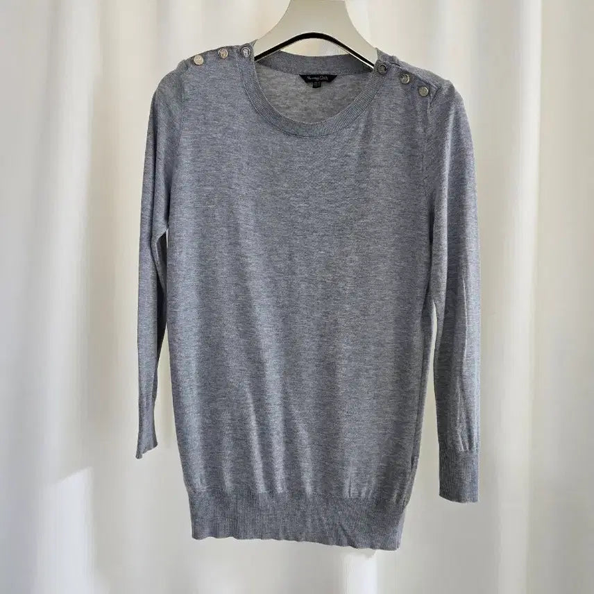 [BUNJANG] Massimo Dutti Button Summer Knit / 마시모두띠 버튼 여름 니트