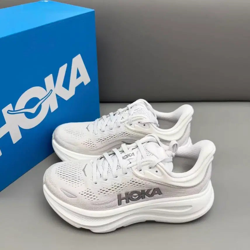 [BUNJANG] Hoka Bondi 9 Stardust Silver Wide 245mm / 호카 본디 9 스타더스트 실버 - 와이드 245mm