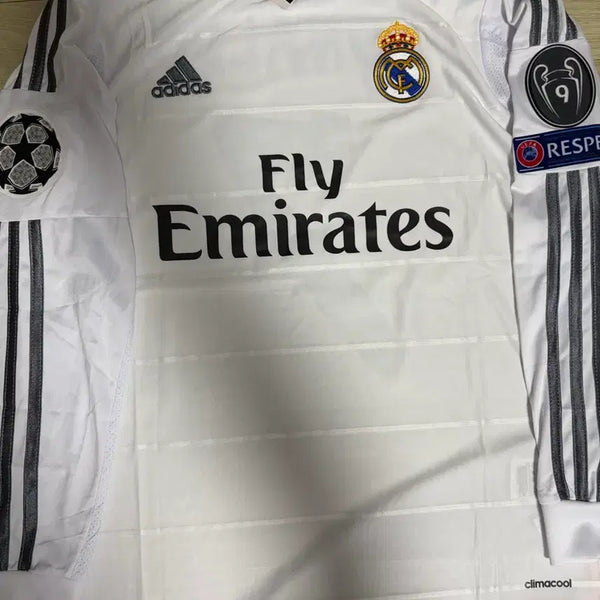 [BUNJANG] Vintage Retro Real Madrid Long Sleeve Jersey / 빈티지 레트로 레알마드리드 유니폼 긴팔