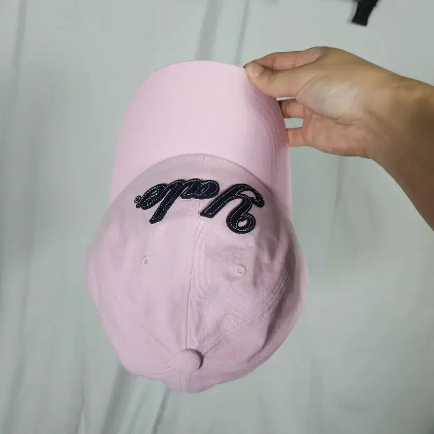 [BUNJANG] Yale Pink Ball Cap / 예일 핑크 볼캡(새상품)