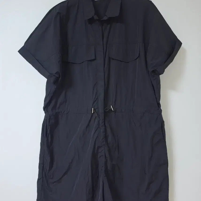 [BUNJANG] EnC Waist String Fake Pocket Jumpsuit / (새상품) EnC 허리 스트링 페이크 포켓 점프수트