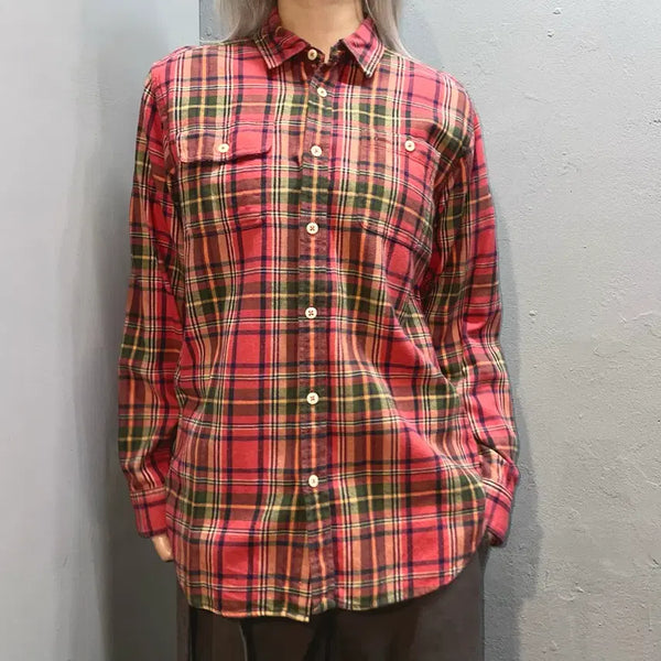 [BUNJANG] Polo Ralph Lauren Red Check Shirt / 폴로랄프로렌 레드 체크 셔츠