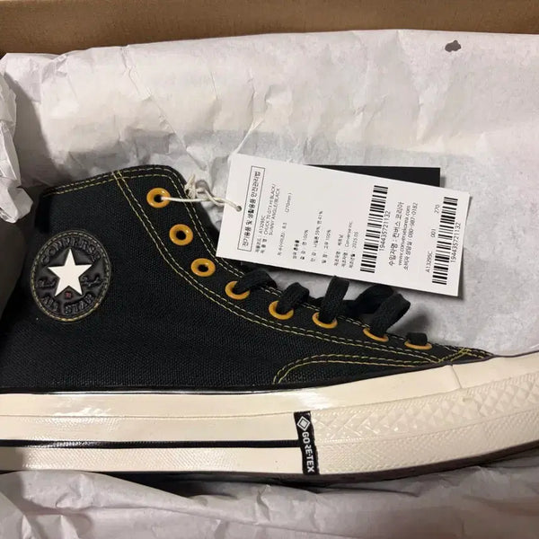 [BUNJANG] Converse Chuck Taylor All Star High Gore-Tex Waterproof Black Sneakers (270mm) / (270)척 70 고어텍스 워터프루프 블랙 A13295C