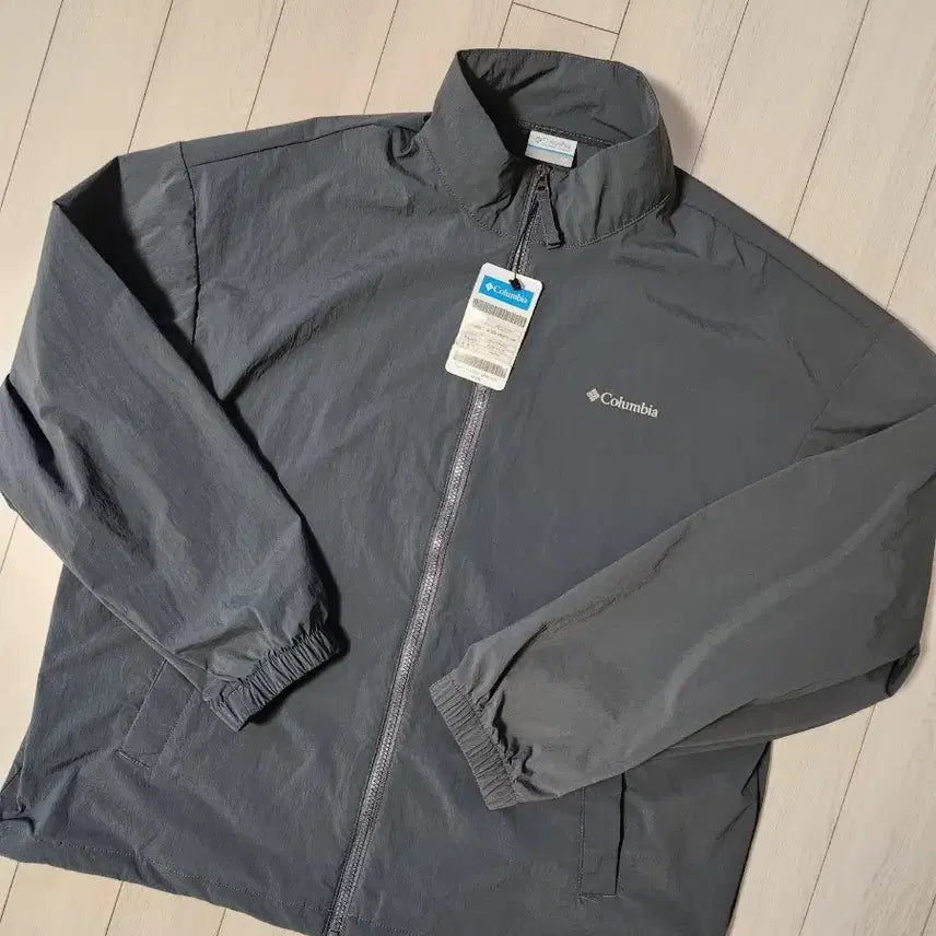 [BUNJANG] Columbia Unisex Full Zip Woven Windbreaker Jacket XXL / 택 새상품) 컬럼비아 유니 풀 집업 우븐 바람막이 자켓 사이즈 110 x