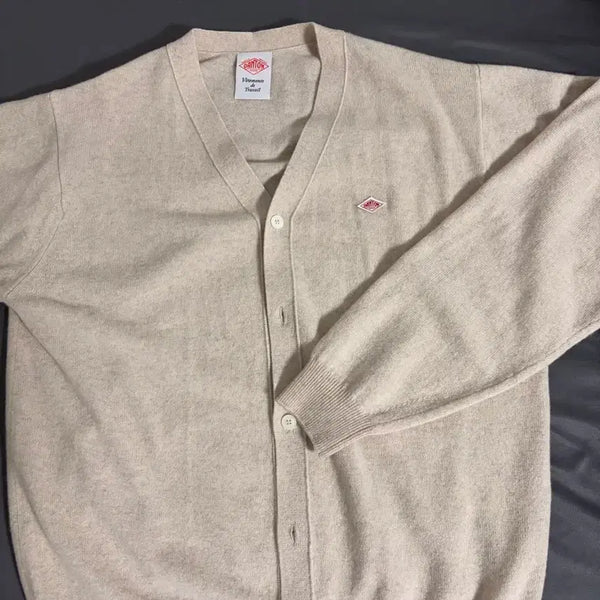 [BUNJANG] DANTON Wool Cardigan Beige / (L)단톤 울 가디건 베이지
