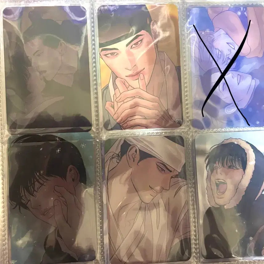 [BUNJANG] Painter of the Night Vol. 5-6 Photocard Bundle Set / 야화첩 단행본 5~6권 포카 일괄