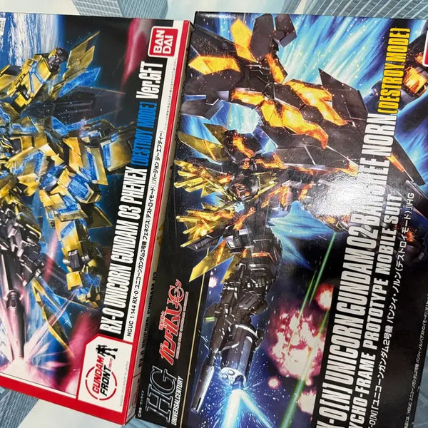 [BUNJANG] HGUC RX-0 Unicorn Gundam 03 Phenex & Banshee Model Kit Set / HGUC RX-0 유니콘 건담 03 페넥스/ 벤시 세트판매