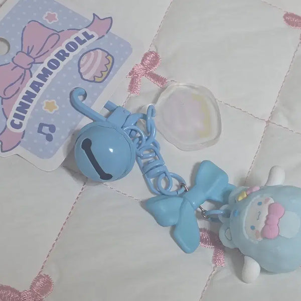 [BUNJANG] Sanrio Cinnamoroll Ottogi Keyring / 산리오 시나모롤 오뚜기 키링