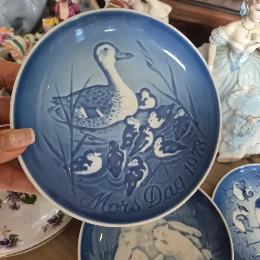 [BUNJANG] Royal Copenhagen (B&G) Blue Plates Set of 7 / 7장모두!!코펜(B&G) 파랑이접시 모두7장 일괄!!!