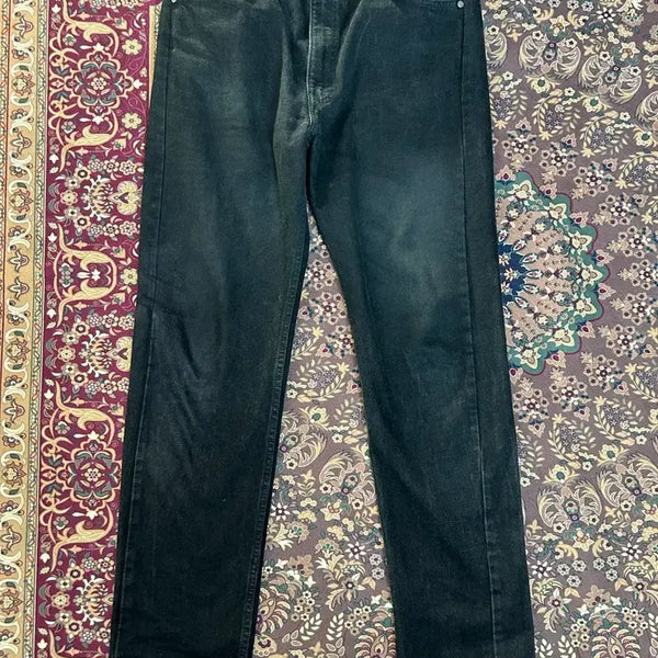 [BUNJANG] Levi's 505 90s Orange Tab Black Jeans / 리바이스 505 90s 오렌지탭 블랙