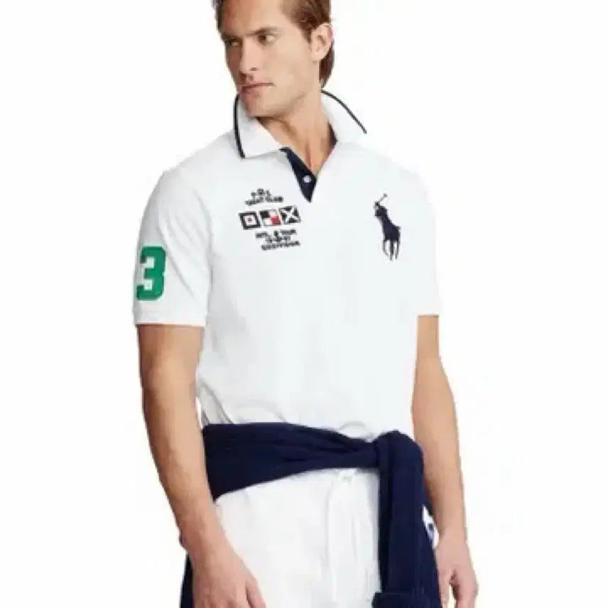 [BUNJANG] Polo Ralph Lauren Big Pony Yacht Club Custom Slim Fit T-Shirt / 폴로 랄프로렌 빅포니 요트클럽 PKT