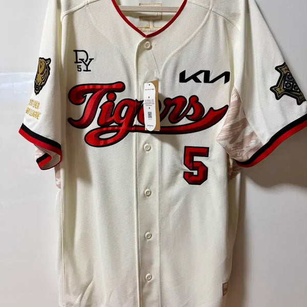 [BUNJANG] Kia Tigers Kim Do-young Cycling Hit Jersey (Size 110) / 기아타이거즈 김도영 사이클링히트 유니폼 110사이즈 택체 새제품