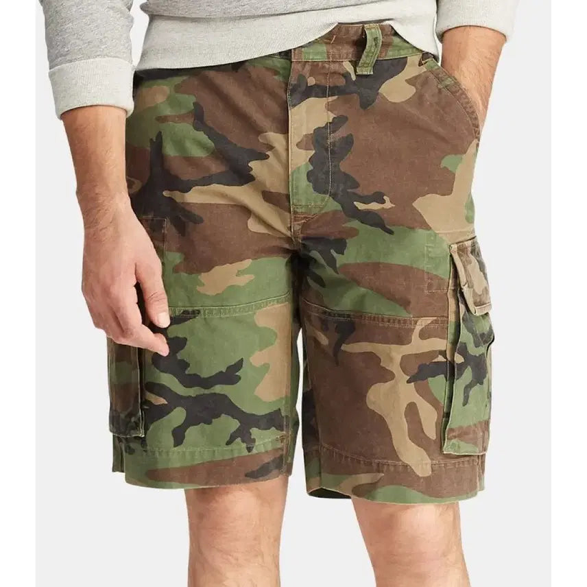 [BUNJANG] Polo Ralph Lauren Woodland Camouflage Cargo Shorts / 폴로 랄프로렌 우드랜드 카모플라주 카고 쇼츠