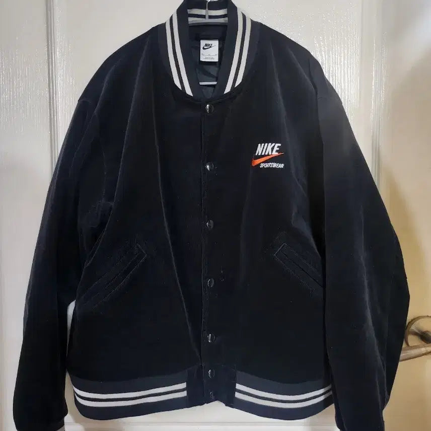 [BUNJANG] Nike Corduroy Bomber Jacket XL / 나이키 코듀로이 봄버 자켓 XL