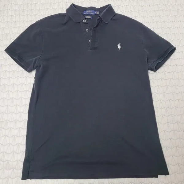 [BUNJANG] Polo Ralph Lauren Black Short Sleeve Polo T-Shirt / 폴로 랄프로렌 블랙 반팔 카라티 티셔츠